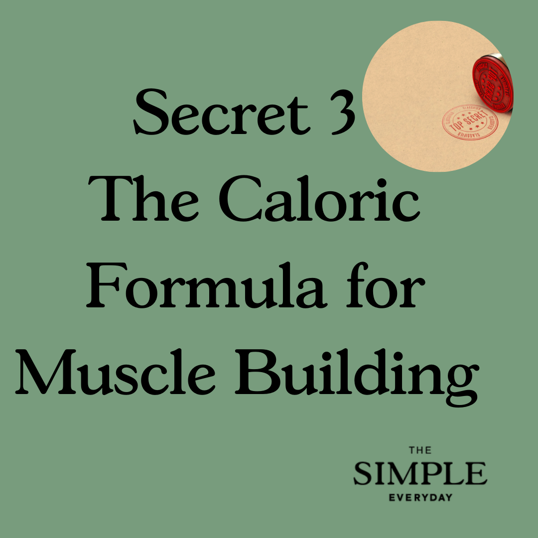 Secret-caloric-formula-muscle-building